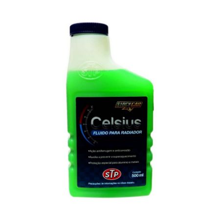 Imagem de Solução Radiador Celsius Verde 500ml - STP SC620BR