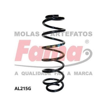 Imagem de Mola de Suspensão Traseira VOLKSWAGEN FOX - FAMA AL215G