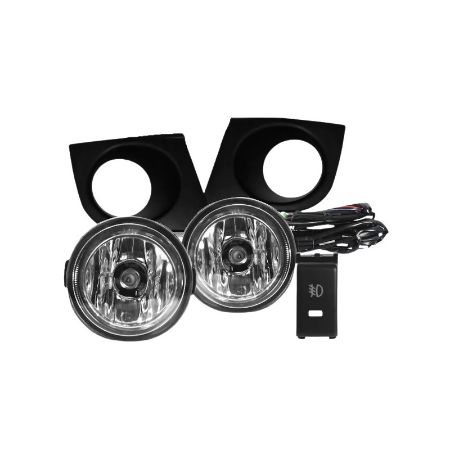 Imagem de Kit Farol de Milha NISSAN TIIDA com Moldura com Botão - SUNS ACESSORIOS FGS0306NS