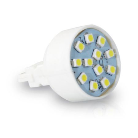 Imagem de Lâmpada Led (Par) 1 Polo Âmbar 12V 12 Leds - AUTOPOLI AL268