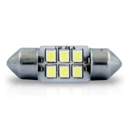 Imagem de Lâmpada Led (Par) Torpedo Pequena 32mm 5W 6 Leds 24V - AUTOPOLI AL258