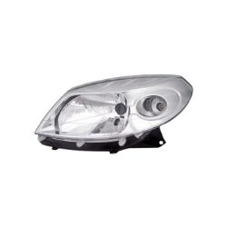 Imagem de Farol Principal RENAULT SANDERO Lado Esquerdo Máscara Cromada H4 - TYC 16213