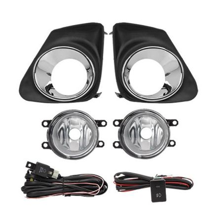 Imagem de Kit Farol Auxiliar TOYOTA COROLLA com Aro Cromado - SHOCKLIGHT SL250410