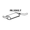 Imagem de Escapamento Silencioso Traseiro FORD ESCORT - MASTRA FR3202T
