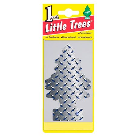 Imagem de Sachê Aromatizador Car-Freshner Little Trees Pure Steel Aroma Bergamota Âmbar Chocolate - LITTLE TREES 17152