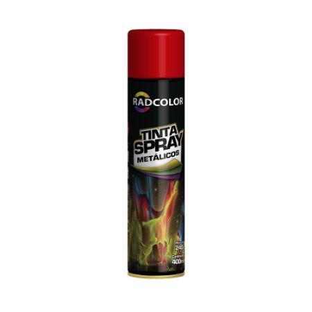 Imagem de Tinta Spray Vermelho 400ml - RADNAQ RC210806