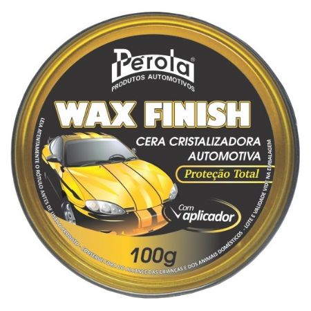 Imagem de Cera Cristalizadora Wax Finish 100g - PEROLA 050501