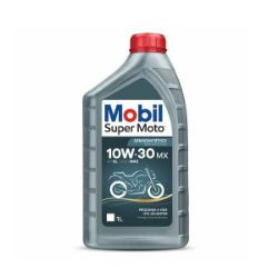 Imagem de Óleo de Motor 10W30 Sl Moto 4 Tempos Mx Authentic Semi 1 Litro - MOBIL 123077