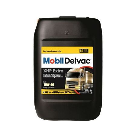 Imagem de Óleo de Motor 10W40 Cf Delvac Xhp Ext Diesel Sint 20 Litros - MOBIL 121875