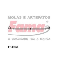 Imagem de Feixe de Molas da Suspensão FIAT DOBLO - FAMA / ALIPERTI FT35350FOR