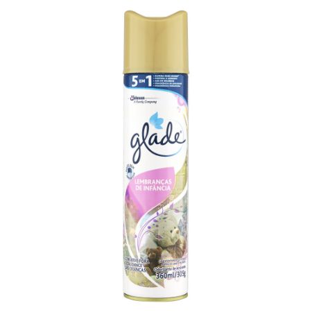 Imagem de Aromatizante Aerossol Glade Lembranças de Infância 360ml - JOHNSON 328501