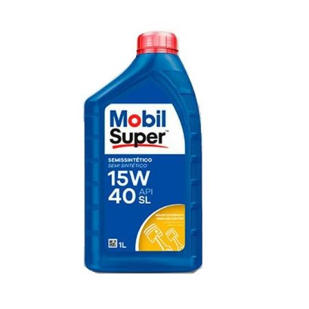 Imagem de Óleo de Motor 15W40 SN Superior Semissintético X1 1 Litro - MOBIL 123039