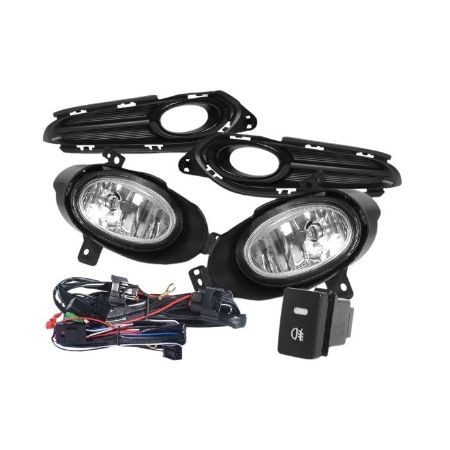 Imagem de Kit Farol de Milha HONDA HRV com Aro Preto - ELETRICWAY TG0206019