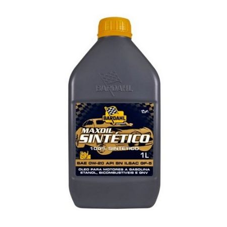 Imagem de Óleo de Motor 0W20 Api Sn Maxoil Sintético 1 Litro - BARDAHL 428283