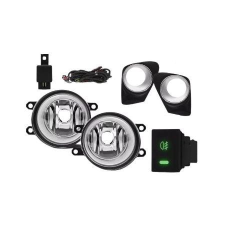 Imagem de Kit Farol Auxiliar TOYOTA COROLLA com Moldura Preta - AUTOMOTIVE IMPORTS ZN1515013