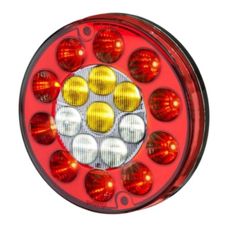 Imagem de Lanterna Traseira Multifunção Freio Pisca Ré Led 12V - SINALSUL 203812