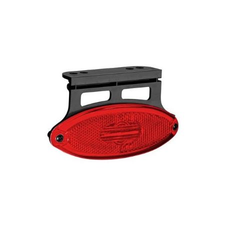 Imagem de Lanterna Lateral Vermelha Flexivel Led Bivolt Oval - SINALSUL 2043VM