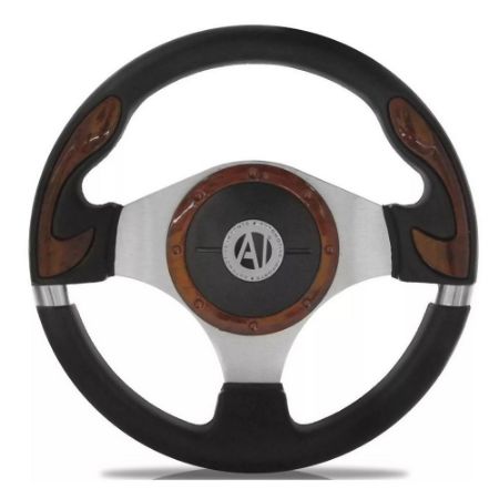 Imagem de Volante de Direção Esportivo Aramis Madeira 320mm - AUTOMOTIVE IMPORTS ZN4646025