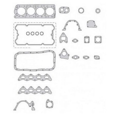 Imagem de Jogo de Juntas do Motor FIAT TEMPRA sem Retentor - ELRING 593333