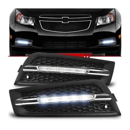 Imagem de Grade do Para-choque Dianteiro CHEVROLET - GM CRUZE DLR Led Menor (Par) - AUTOMOTIVE IMPORTS ZN5959038