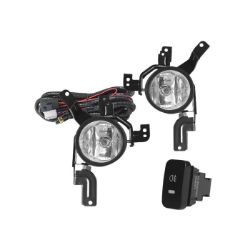 Imagem de Kit Farol de Milha HONDA CRV com Moldura Preta - SUNS ACESSORIOS FGS0207HD