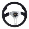 Imagem de Volante de Direção Espotivo Thundercloud Preto Prata 350mm - AUTOMOTIVE IMPORTS ZN4646032P