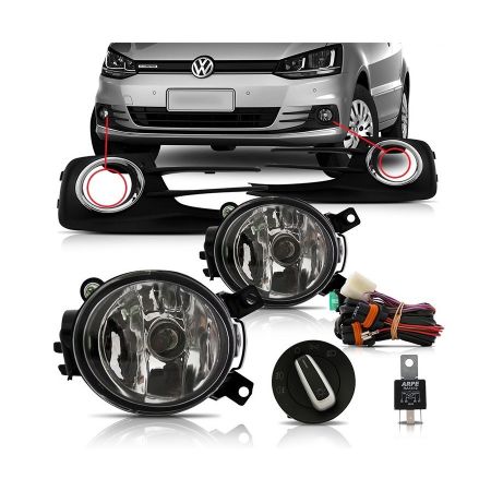 Imagem de Kit Farol de Milha VOLKSWAGEN FOX com Botão - RUFATO 25882