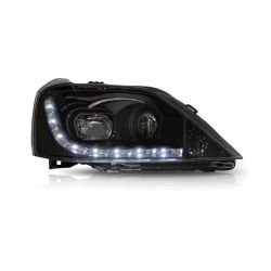 Imagem de Farol Principal RENAULT LOGAN Lado Direito Máscara Negra com Led - AUTOMOTIVE IMPORTS ZN222268R