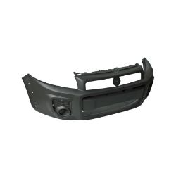 Imagem de Para-choque Dianteiro FIAT STRADA Cinza Texturizado sem Furo - WOLFF/PLASTIRON 33099