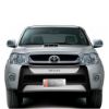 Imagem de Overbumper Dianteiro TOYOTA HILUX  Preto Prata - TGPOLI 07107PP