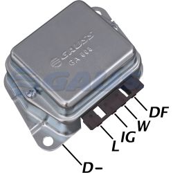 Imagem de Regulador de Voltagem do Alternador Sistema Wapsa - GAUSS GA008