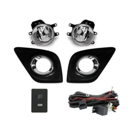 Imagem de Kit Farol de Milha TOYOTA HILUX com Botão Aro Cromado - AUTOMOTIVE IMPORTS ZN5959101