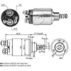 Imagem de Automático de Partida Sistema Bosch 12V - ZM ZM631