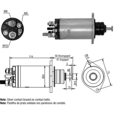 Imagem de Automático de Partida Sistema Delco - ZM ZM2818