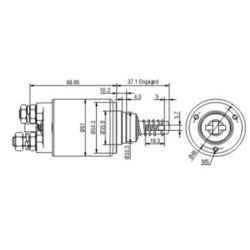 Imagem de Automático de Partida Sistema Bosch 24V - ZM ZM545