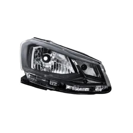 Imagem de Farol Principal VOLKSWAGEN GOL/VOYAGE Lado Direito Monorefletor com Friso Preto - RUFATO 25196