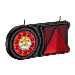 Imagem de Lanterna Traseira Lado Esquerdo 12V Led Conector 5 Vias - SINALSUL 1000012E