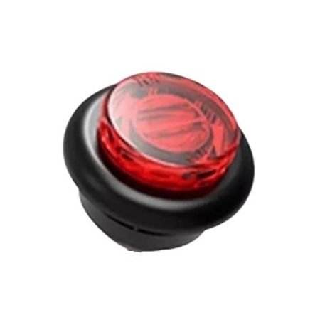 Imagem de Lanterna de Posição Dot Light Led 18mm Vermelho - SINALSUL 2280VM