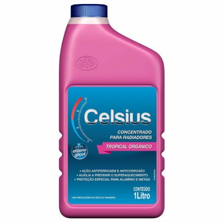 Imagem de Aditivo de Radiador Concentrado Celsius Rosa 1 Litro - STP SC731BR