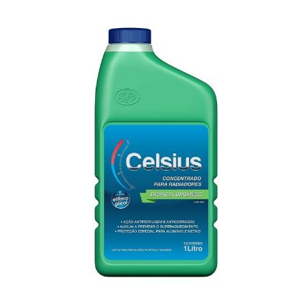 Imagem de Aditivo de Radiador Concentrado Celsius Verde 1 Litro - STP SC721BR