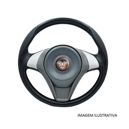 Imagem de Volante de Direção FIAT GRAND SIENA/PALIO Prata com Cubo - RD VOLANTES VE0281PR