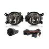 Imagem de Kit Farol Auxiliar VOLKSWAGEN GOL/VOYAGE com Botão Redondo Preto sem Moldura - SHOCKLIGHT SL262410SG