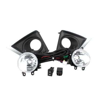 Imagem de Kit Farol Auxiliar TOYOTA COROLLA Moldura Cromada - SHOCKLIGHT SL251010CRI