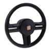 Imagem de Volante de Direção Universal Rallye Plus Preto sem Cubo 370mm - RD VOLANTES VE1707PT