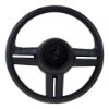 Imagem de Volante de Direção Universal Rallye Plus Preto sem Cubo 370mm - RD VOLANTES VE1707PT