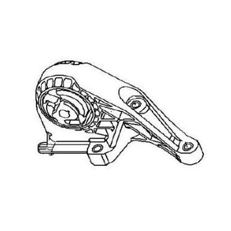 Imagem de Coxim Dianteiro do Câmbio CHEVROLET - GM CRUZE Automático Alumínio - OMEGA STEEL OS1059