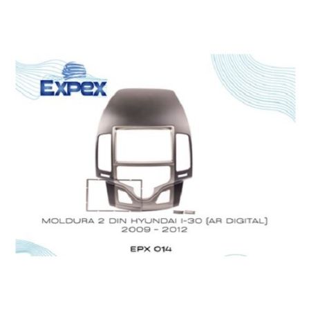 Imagem de Moldura de Som 2 Din Ar Digital - EXPEX EPX014