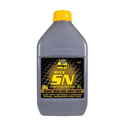 Óleo de Motor Bardahl 5W40 API SN Promax Sintético 1 Litro