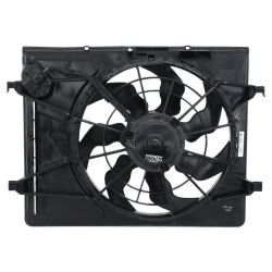 Imagem de Eletroventilador do Radiador HYUNDAI I30 /I30 CW com Ar-condicionado com Defletor - MAGNETI MARELLI 8EW351043191