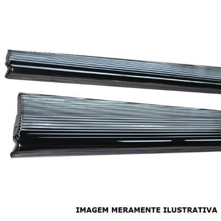 Imagem de Estribo VOLKSWAGEN FUSCA Lado Direito Preto sem Friso - ROMEU CALAMITA 0102000048